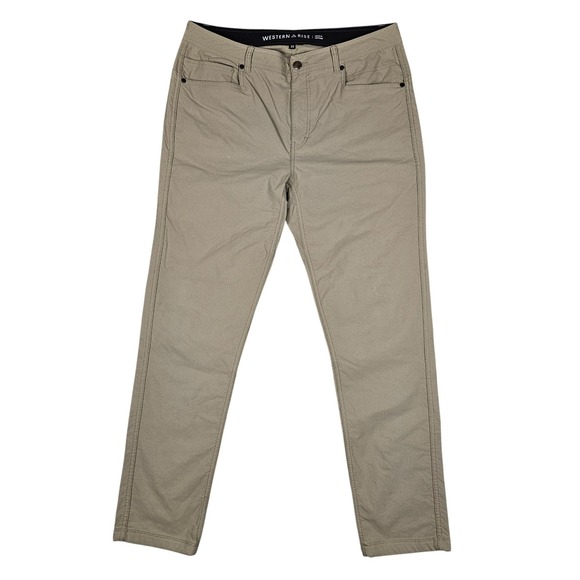 Western Rise Other - Western Rise AT Pants Men's 35 Beige Nylon Hiking Chino Golf Performance Stretch